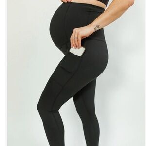 Maternity Black Leggings